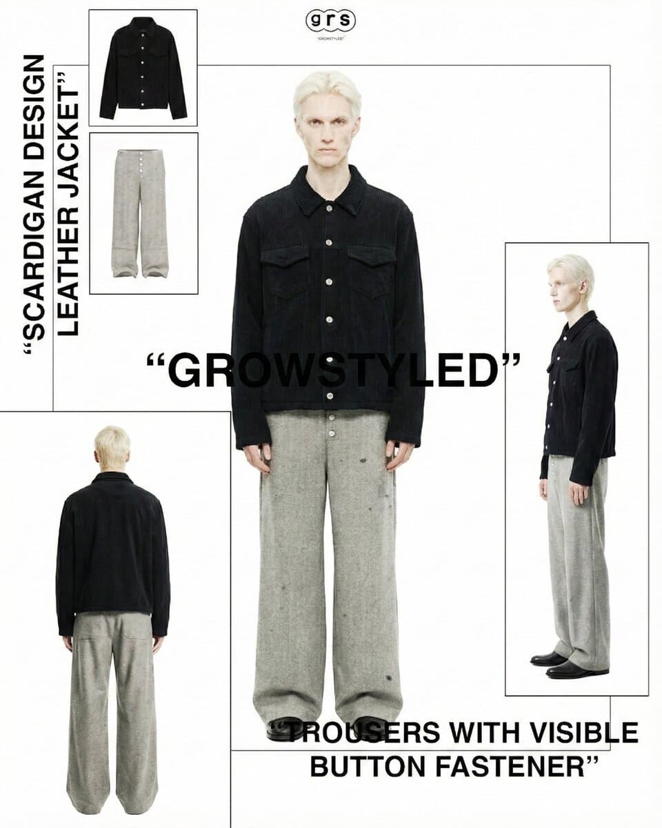 Wool Cardigan Jacket - image 5