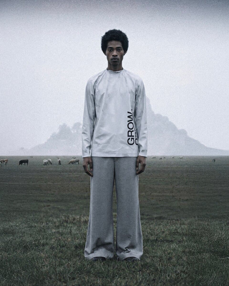 Japandi Drawstring Crewneck - image 1