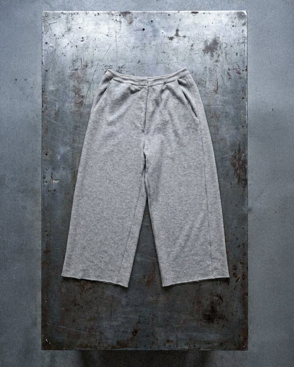 Wool Blend Relaxed Pants - image 2