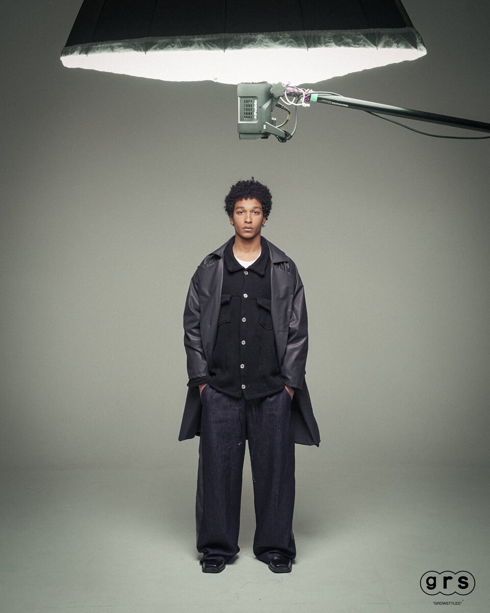 Black Dual-Length Trench - image 1