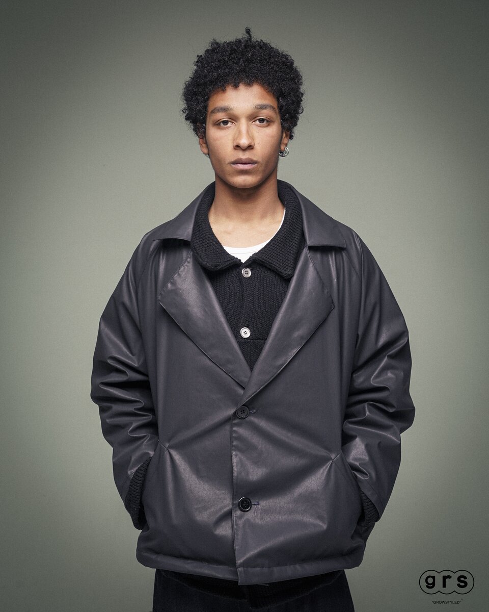 Black Dual-Length Trench hover