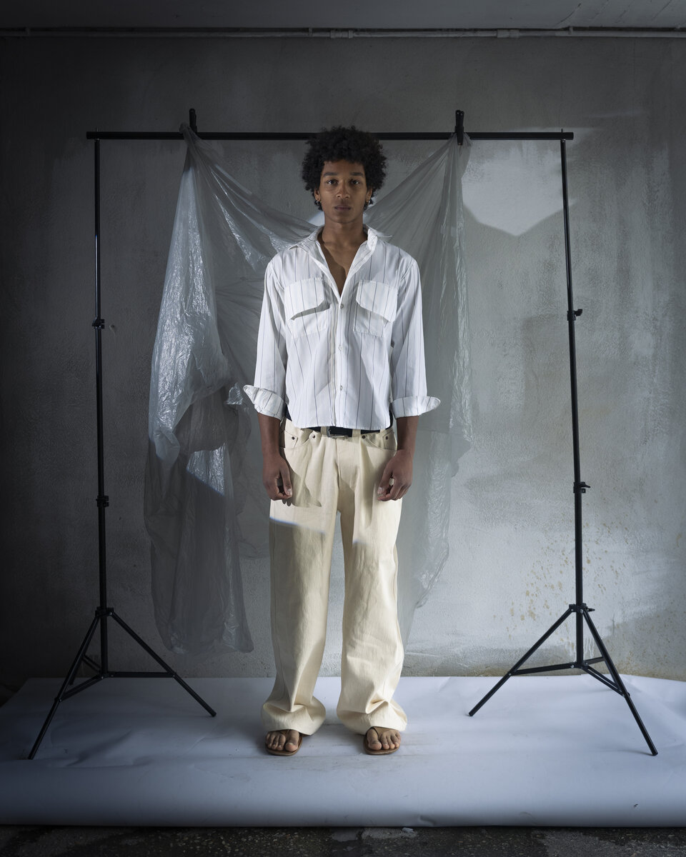Striped Cotton Shirt - image 5