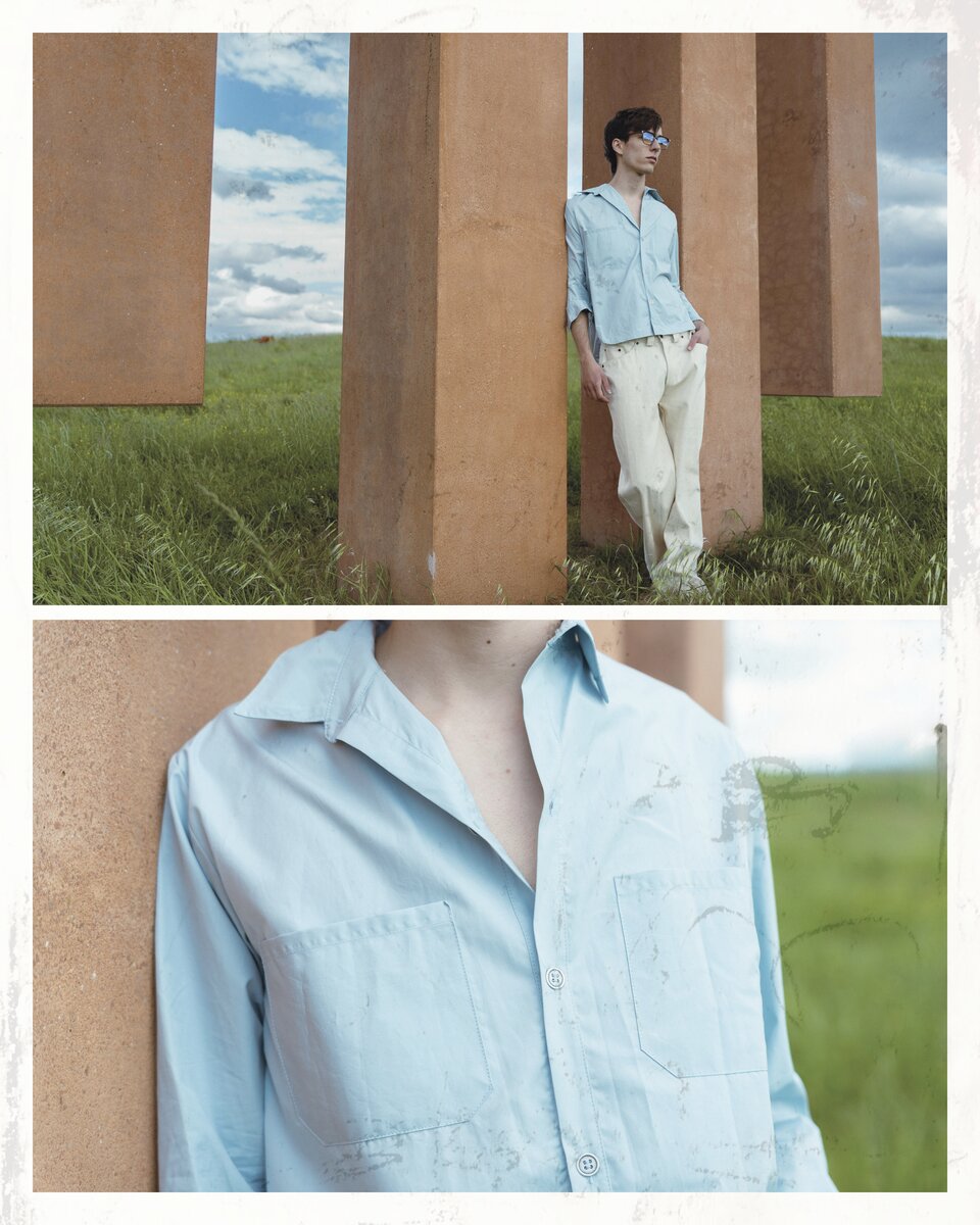 Cotton Pocket Shirt - image 4