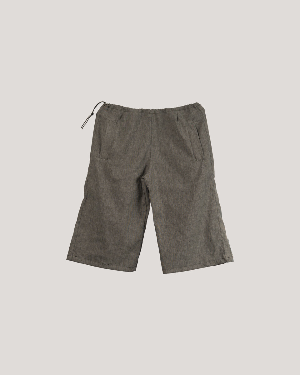 Linen 3/4 Utility Jorts - image 1