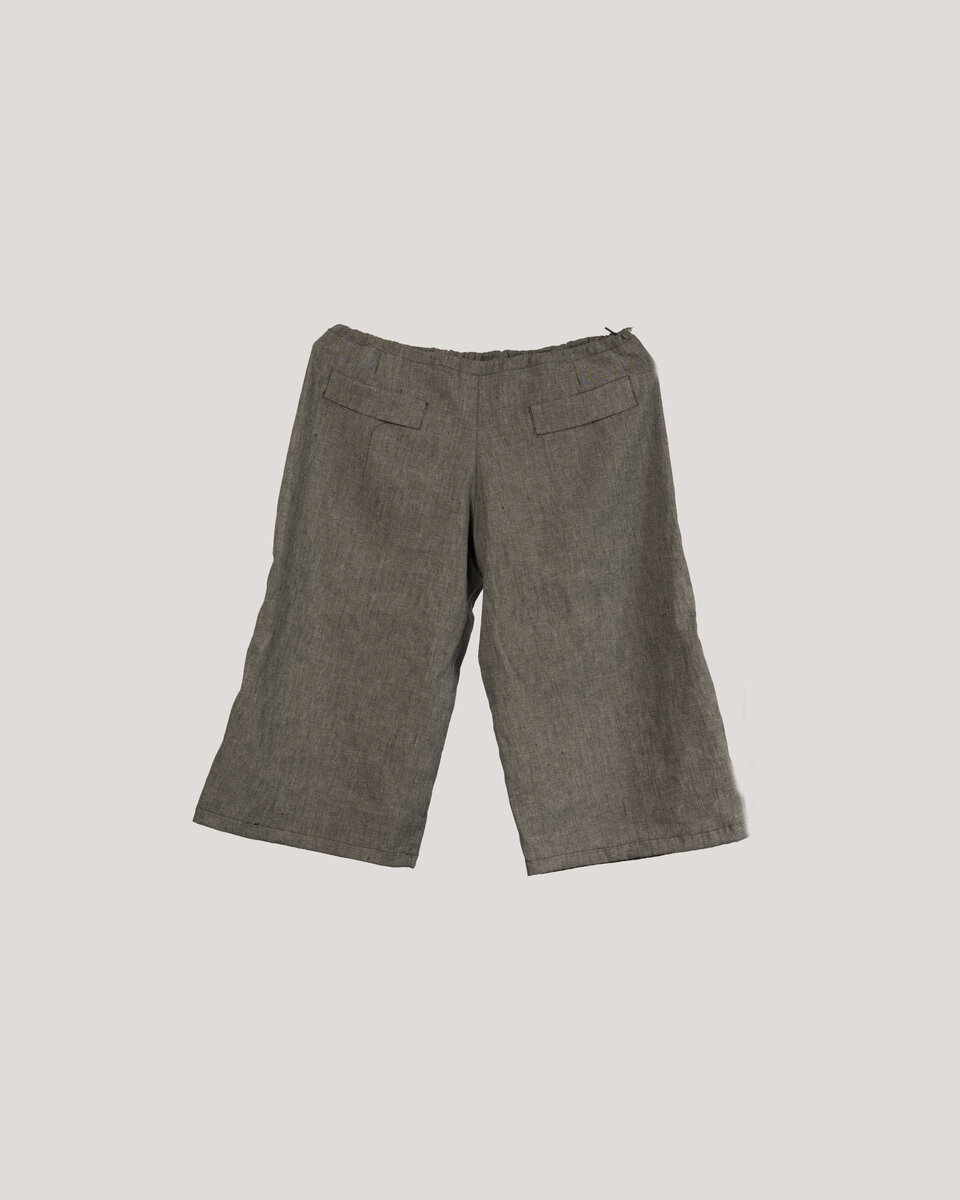 Linen 3/4 Utility Jorts - image 4