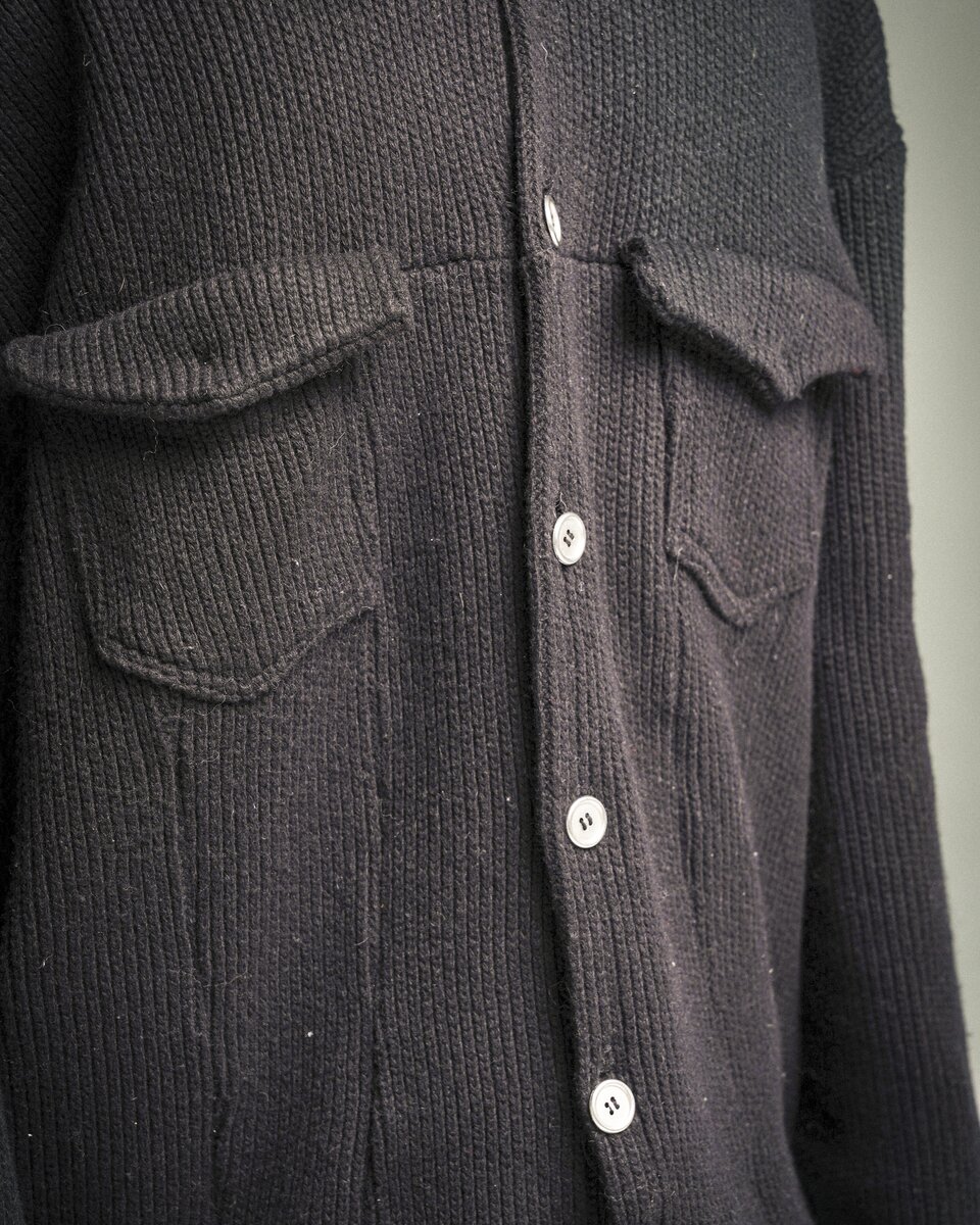 Wool Cardigan Jacket - image 5