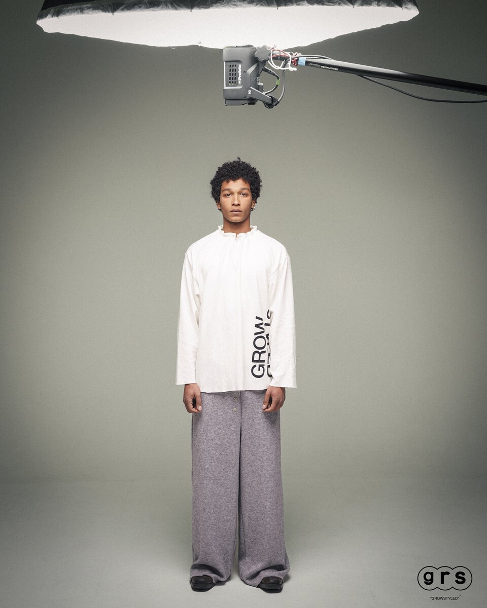 Japandi Drawstring Crewneck - image 1