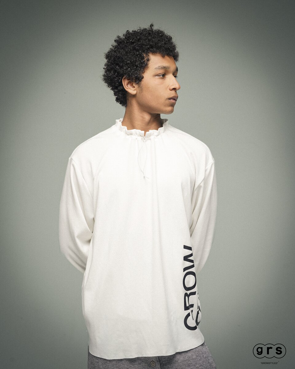 Japandi Drawstring Crewneck - image 5