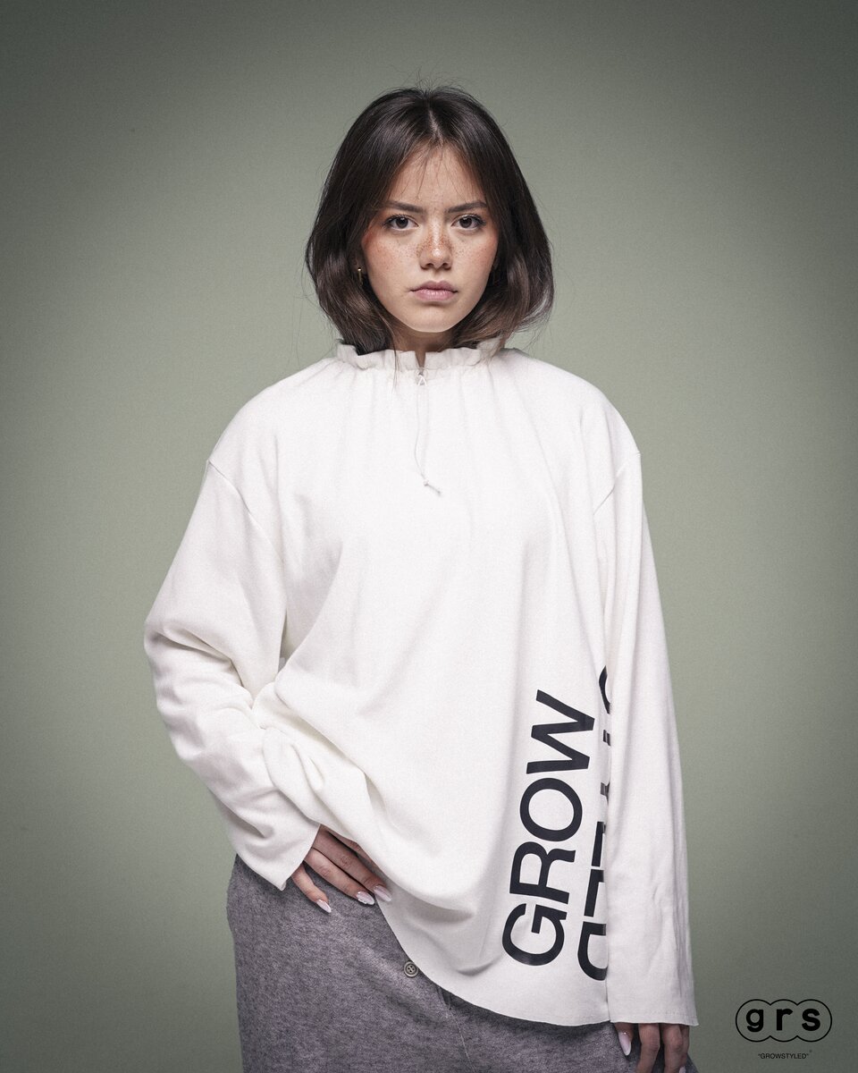 Japandi Drawstring Crewneck - image 8