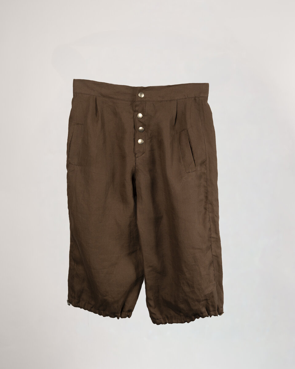 3/4 Linen Pants - image 1