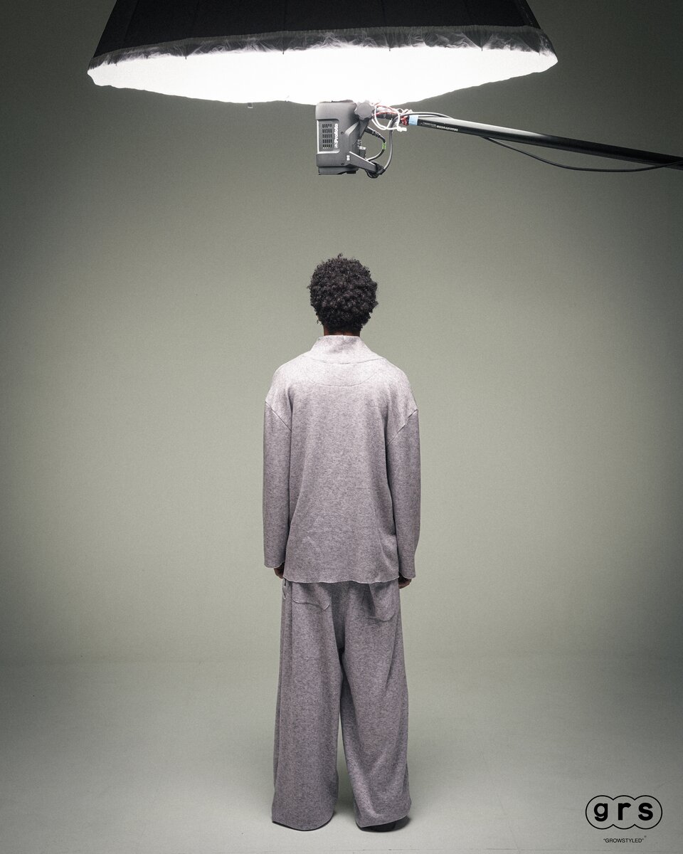 Wool Blend Relaxed Pants - image 6