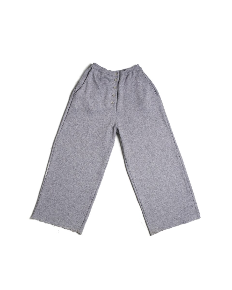 Wool Blend Relaxed Pants - image 8